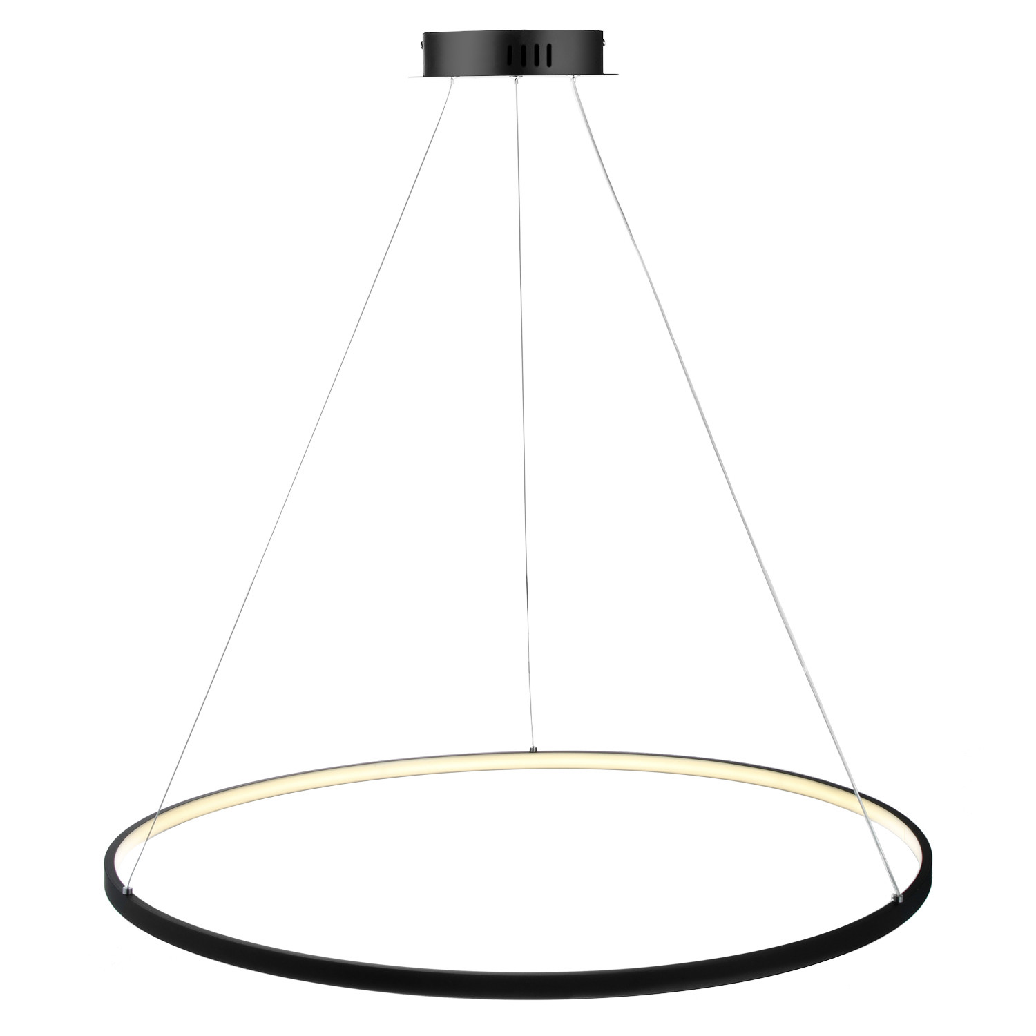 139 99 Ecolight Circular Pendant Light Ambient Led 110 120v 220 240v Warm White Dimmable With Remote Control