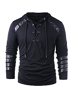 cheap -Men&#039;s Solid Color non-printing Casual Daily Hoodies Sweatshirts  ArmyGreen Gray Black