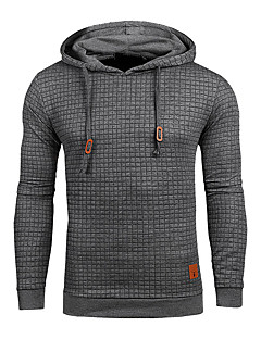 cheap -Men&#039;s Solid Colored Hoodie Pullover Sweatshirt Sports &amp; Outdoors Hoodies Sweatshirts  khaki White Light Gray