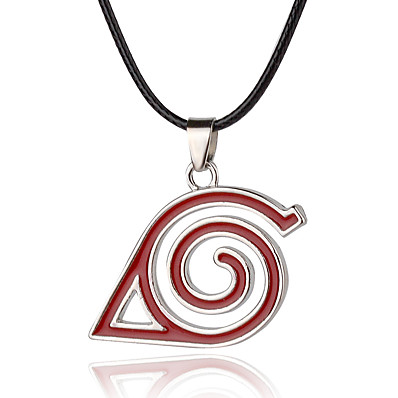 cheap Everyday Cosplay Anime Hoodies &amp; T-Shirts-Cosplay Accessories Inspired by Naruto The incense eye of the Naruto Anime Cosplay Accessories Necklace Alloy Women&#039;s Men&#039;s Halloween Costumes