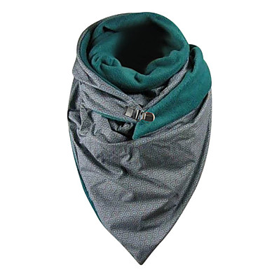 cheap Scarves &amp; Bandanas-Women&#039;s Infinity Scarf Green Gray Dailywear Sport Holiday Scarf Print / Fall / Winter / Polyester
