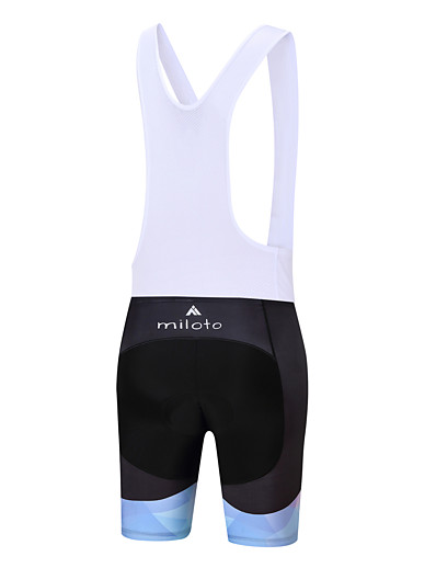 cheap Sportswear-Miloto Women&#039;s Cycling Bib Shorts Spandex Bike Bib Shorts Padded Shorts / Chamois Pants Sports White / Black Road Bike Cycling Clothing Apparel Relaxed Fit Bike Wear / Stretchy