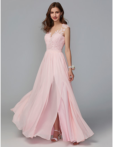 Lac Dress with Sash Bridesmaids