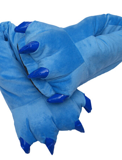 Χαμηλού Κόστους Πιτζάμες Kigurumi-Ενηλίκων Παντόφλες πιτζάμες Kigurumi Νυκτικά Καμουφλάζ Τέρας Άνιμαλ Πιτζάμες Onesie Βαμβάκι Κίτρινο / Σκούρο πράσινο / Μπλε Μεταμφίεση Για Άνδρες και Γυναίκες ζώο Πυτζάμες Κινούμενα σχέδια