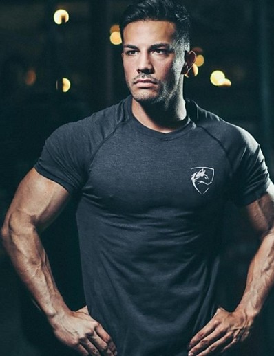 cheap Sportswear-Men&#039;s Short Sleeve Workout Tops Running Shirt Tee Tshirt Top Athleisure Summer Quick Dry Breathable Soft Fitness Gym Workout Performance Running Training Sportswear White Black Blue Army Green Navy