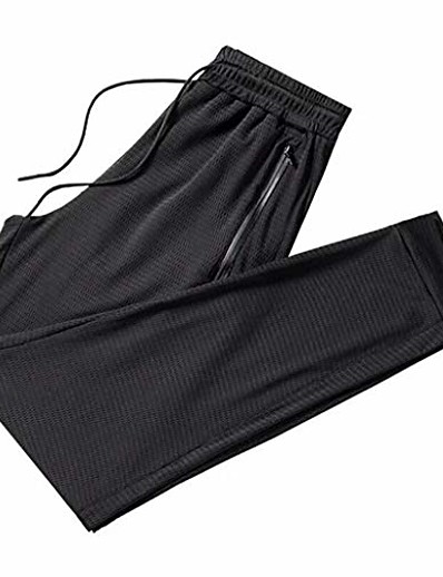 cheap Men&#039;s Pants &amp; Shorts-mens summer ice silk sweatpants big and tall teens thin breathable joggers casual