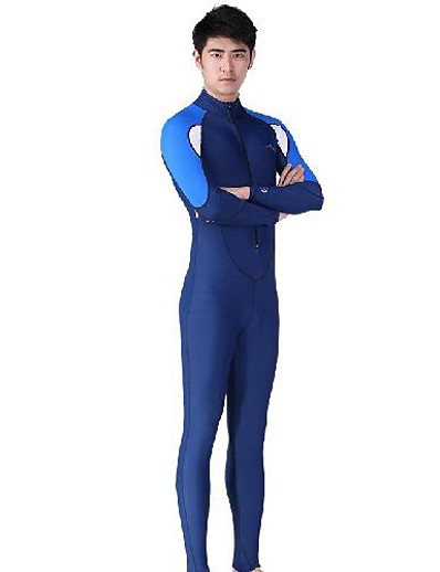 cheap Sportswear-Dive&amp;Sail Men&#039;s Rash Guard Dive Skin Suit Diving Suit UV Sun Protection Quick Dry Full Body Swimming Surfing Snorkeling Fashion Fall Winter Spring / Summer