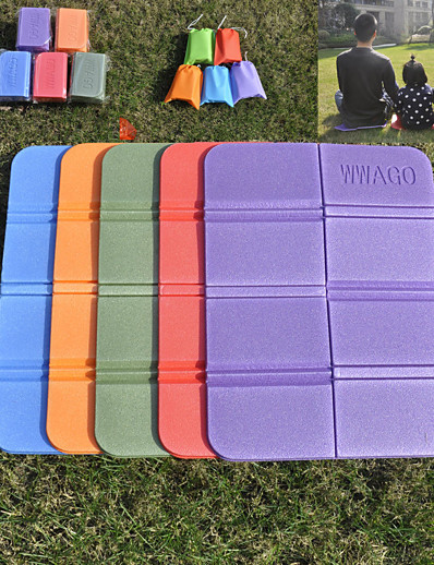 cheap Sportswear-Camping Pad Outdoor Camping XPE Moistureproof 37*27*0.7 cm for 1 pc All Seasons Violet Green Red
