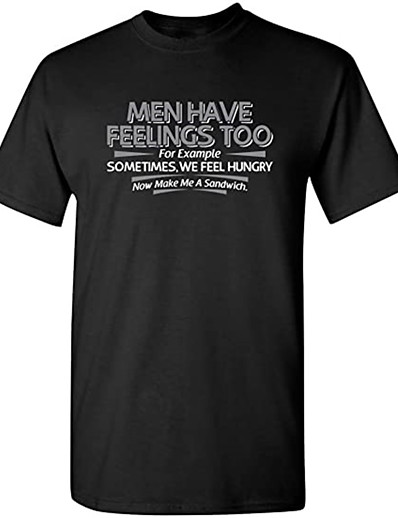 cheap Men-Men&#039;s Unisex Tee T shirt Text Graphic Prints Hot Stamping Round Neck Plus Size Casual Daily Short Sleeve Print Tops Basic Designer Big and Tall Blue Black Red / Summer