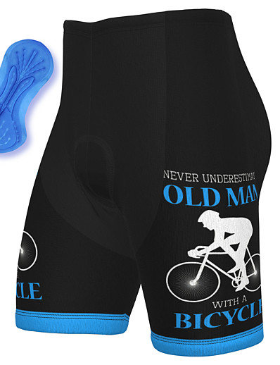 cheap Cycling-21Grams® Men&#039;s Summer Cycling Shorts Spandex Polyester Bike 3D Pad Breathable Quick Dry Shorts Pants Padded Shorts / Chamois Sports Black / Green / Orange Mountain Bike MTB Road Bike Cycling Clothing