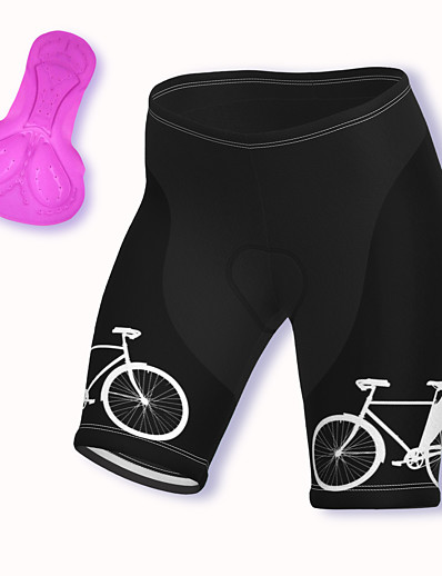 cheap Sportswear-21Grams® Women&#039;s Summer Cycling Shorts Spandex Polyester Bike 3D Pad Breathable Shorts Pants Padded Shorts / Chamois Sports Blue / Blushing Pink / Black Mountain Bike MTB Road Bike Cycling Clothing