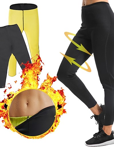 cheap Sportswear-Slimming Pants 1 pcs Sports Yoga Gym Workout Exercise &amp; Fitness Neoprene Weight Loss Slimming Body Sculptor Fat Burner Stretchy For Leg Abdomen