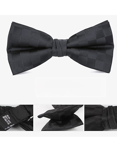 cheap Basic Collection-Men&#039;s Party / Work Bow Tie Solid Colored, Bow