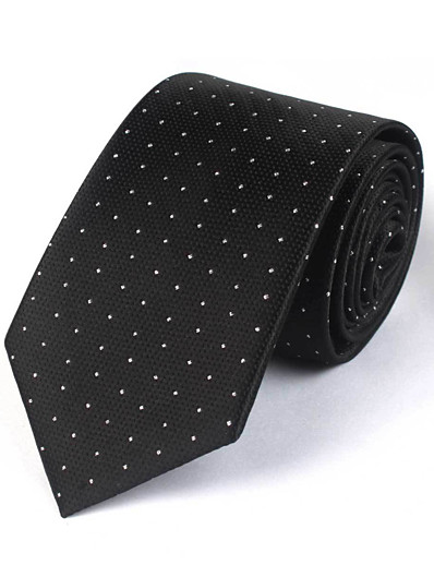 cheap Basic Collection-Men&#039;s Party / Work Necktie Polka Dot / Striped, Print