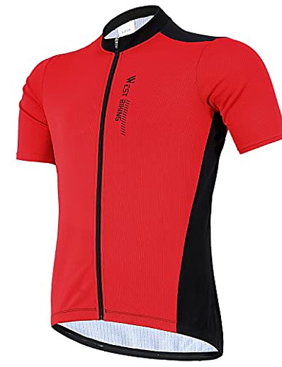 cheap Sportswear-Men&#039;s Women&#039;s Downhill Jersey Short Sleeve Blue Green Red Bike Sports Clothing Apparel / Advanced Sewing Techniques / Race Fit