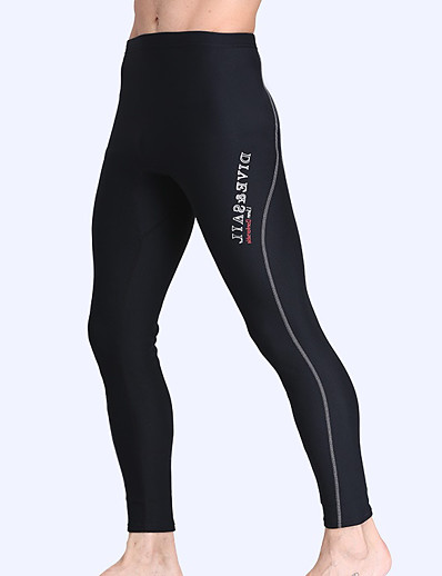 cheap Sportswear-Men&#039;s 1.5mm Wetsuit Pants Bottoms SCR Neoprene Thermal Warm Quick Dry Swimming Diving Surfing