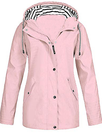cheap Hoodies &amp; Sweatshirts-women’s mountain snow waterproof ski jacket detachable lightweight hood windproof fleece parka rain jackt winter coat