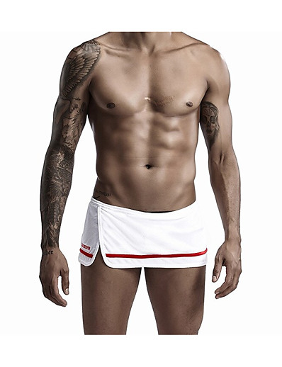 cheap Men-Men&#039;s Swimwear Bikini Bottom Swimsuit Slim Green White Black Gray Red Bathing Suits Fashion