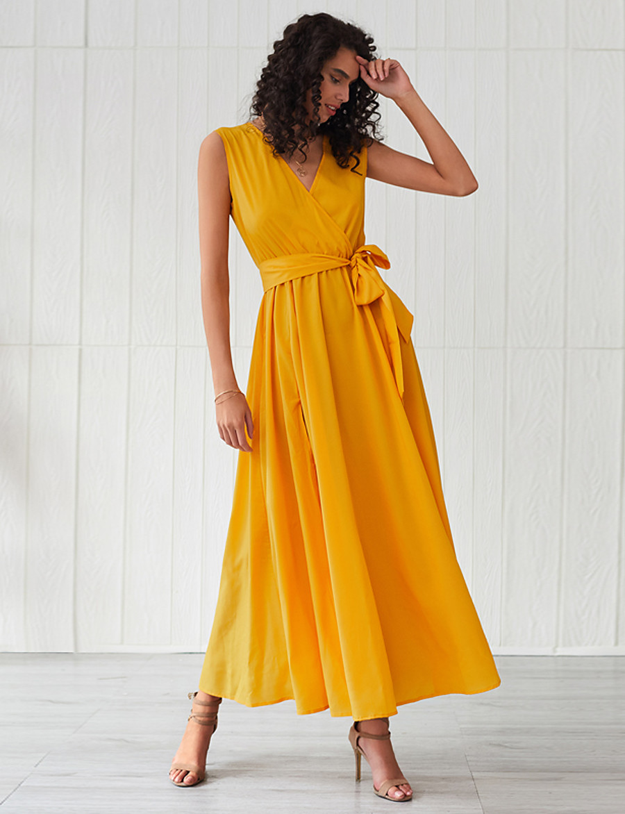 Old Navy Crinkle-Crepe Ruffle-Tiered Maxi Swing Dress | Dresses