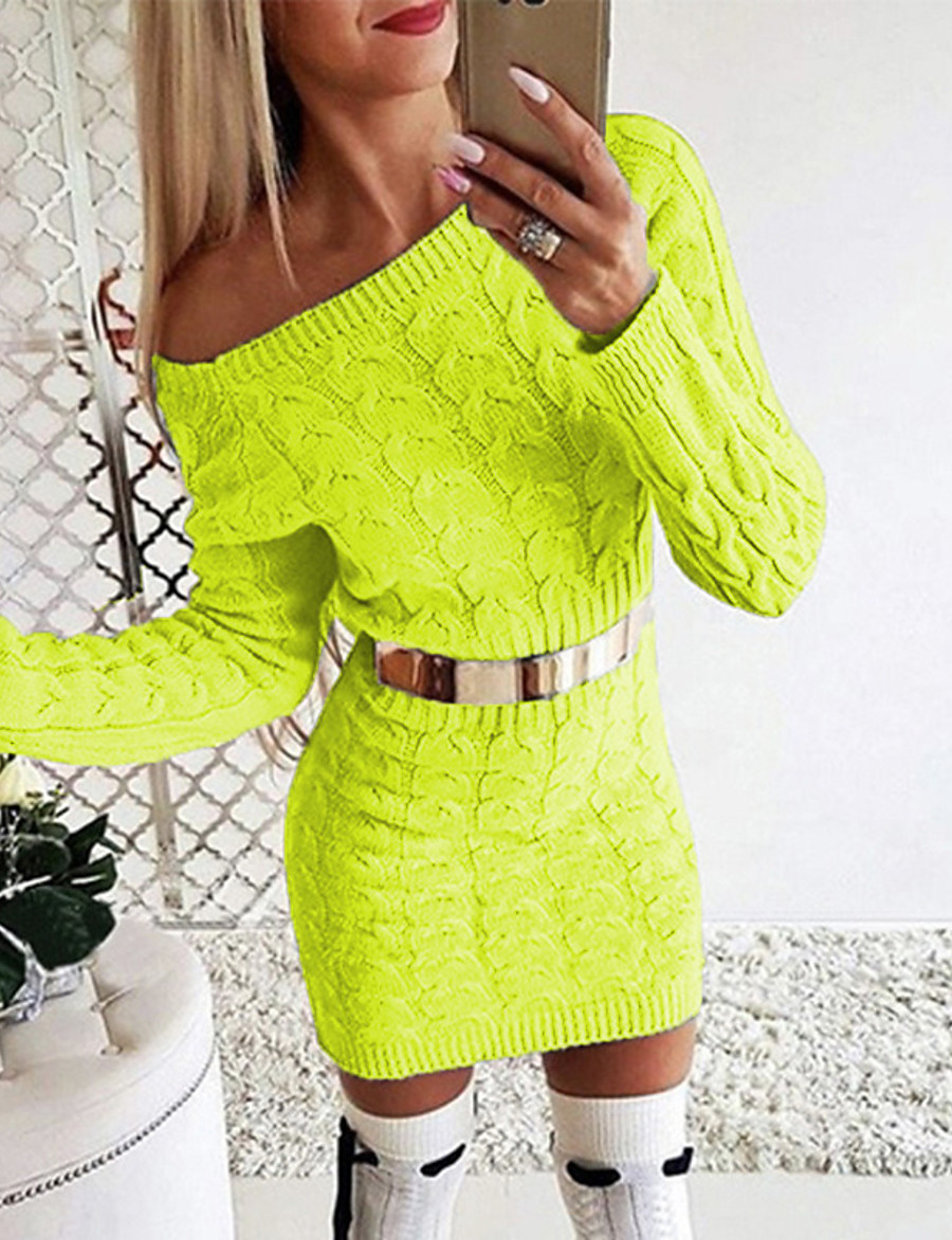 pull avec robe courte