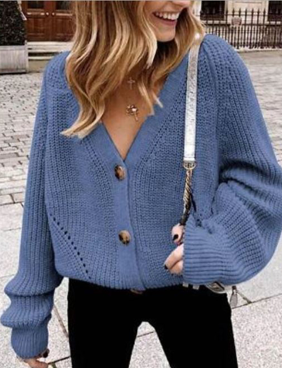loose sleeve cardigan