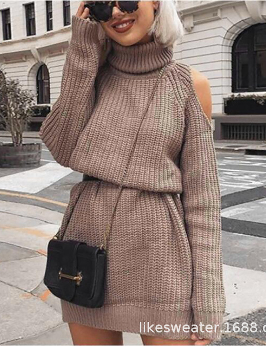 pull avec robe courte