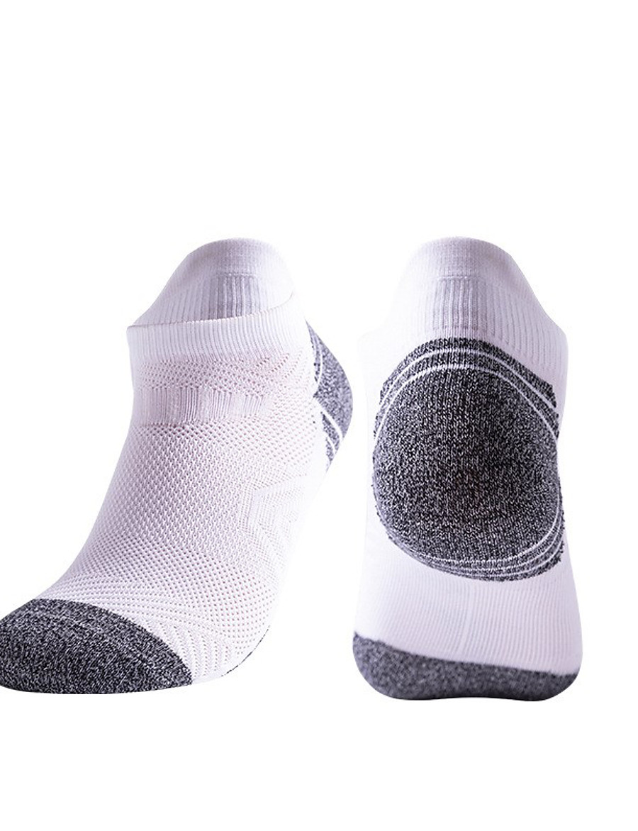  LITB Basic Women's Heel Shield Socks Comfort Blend Reinforced Socks Non Slip Essentials