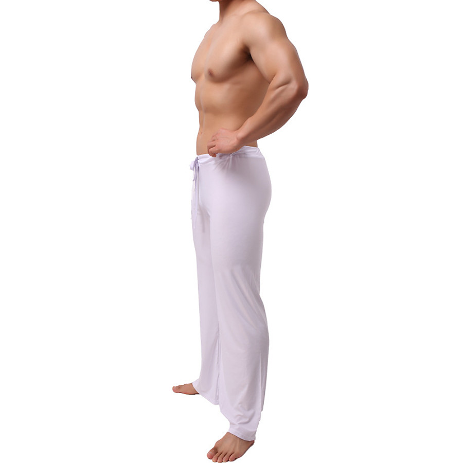 Men's Yoga Pants Drawstring Pants / Trousers Bottoms Quick Dry