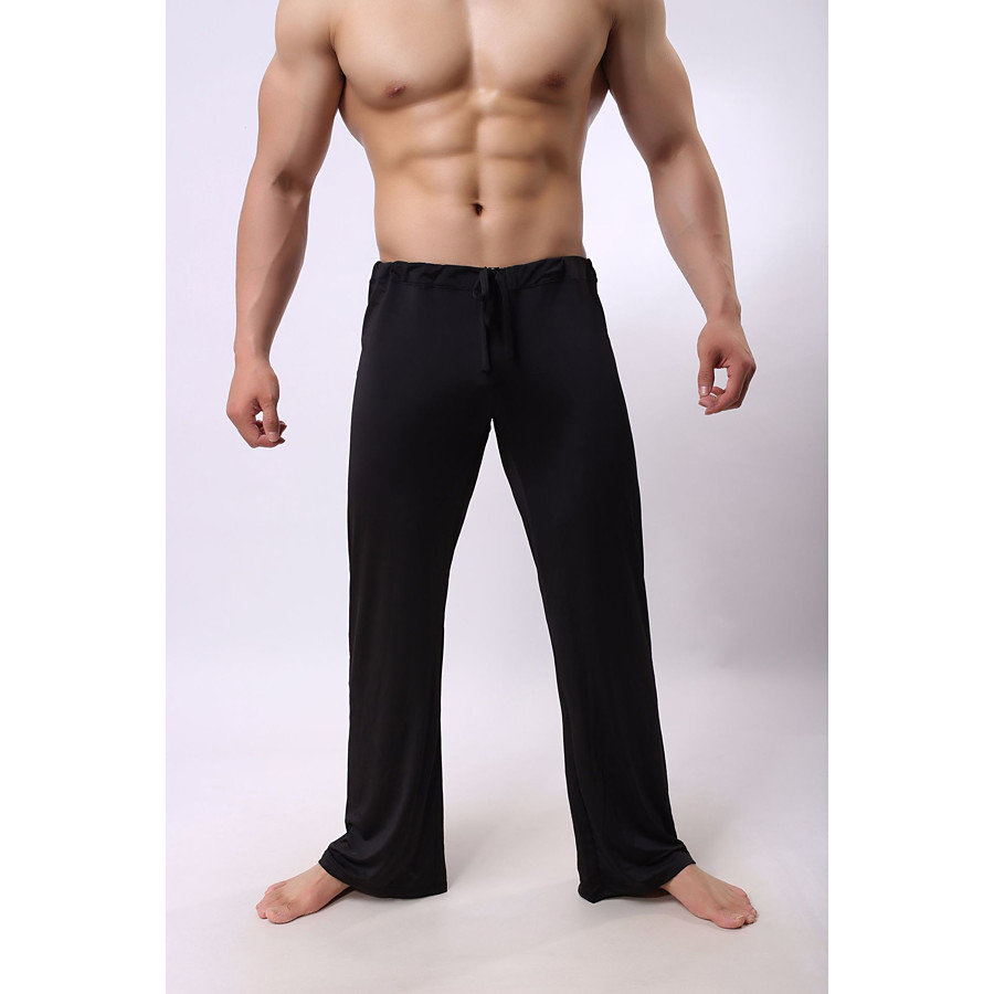 Men's Yoga Pants Drawstring Pants / Trousers Bottoms Quick Dry