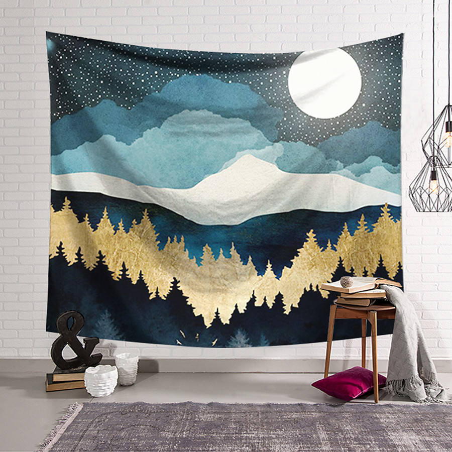 Wall Tapestry Art Decor Blanket Curtain Hanging Home