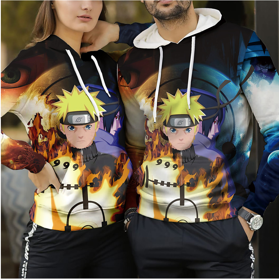  Inspired by Naruto Cosplay Costume Hoodie Print Polyster Hoodie Printing For Men's / Women's