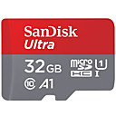 baratos Cartões Micro SD/TF-SanDisk 32GB cart&amp;atilde;o de mem&amp;oacute;ria UHS-I U1 class10 QUNC