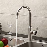 Contemporary  with  Brushed Single Handle One Hole  ,  Feature  for Centerset