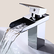 Sprinkle® Sink Faucets  ,  Contemporary  with  Chrome Single Handle One Hole  ,  Feature  for Waterfall Centerset