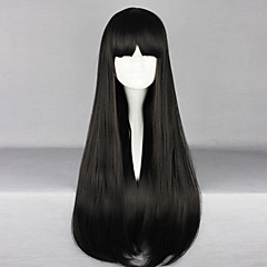 Perruques de lolita Yumeko Jabami Noir Lolita Droite Perruque Lolita 28 pouce Perruques de Cosplay Couleur Pleine Perruque Perruques d'Halloween Perruques de lolita Yumeko Jabami Noir Lolita Droite Perruque Lolita 28 pouce Perruques de Cosplay Couleur Pleine Perruque Perruques d'Halloween