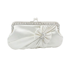 Femme Sacs Satin Sac de soirée Fleur Rouge / Bourgogne / Ivoire / Sacs de mariage / Sacs de mariage Femme Sacs Satin Sac de soirée Fleur Rouge / Bourgogne / Ivoire / Sacs de mariage / Sacs de mariage