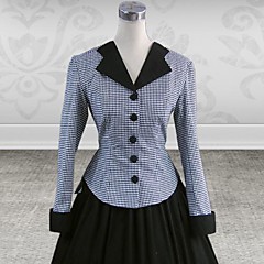 Medieval Victorian Costume Women's Outfits Vintage Cosplay Cotton Long Sleeves Long Length Medieval Victorian Costume Women's Outfits Vintage Cosplay Cotton Long Sleeves Long Length