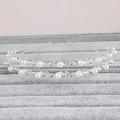 Rhinestone Headbands 1 Wedding Special Occasion Casual Office & Career Outdoor Headpiece Rhinestone Headbands 1 Wedding Special Occasion Casual Office & Career Outdoor Headpiece