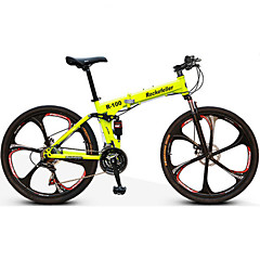 Pre-Sale Mountain Bike Folding Bike Cycling 21 Speed 26 Inch/700CC Double Disc Brake Suspension Fork Rear Suspension Ordinary/StandardAluminium