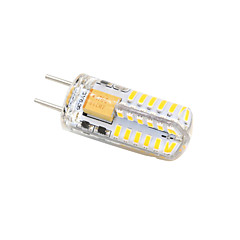 2 W 350-380 lm G6.35 LED-lamper med G-sokkel T 3014 LED Perler SMD 3014 Dekorativ Varm hvid / Kold hvid 12 V / 1 stk. 2 W 350-380 lm G6.35 LED-lamper med G-sokkel T 3014 LED Perler SMD 3014 Dekorativ Varm hvid / Kold hvid 12 V / 1 stk.