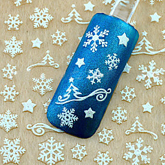 1pcs christmas 3d glitter nail art stickers winter manicure nails decals foil decorations tool snowflake design 1pcs christmas 3d glitter nail art stickers winter manicure nails decals foil decorations tool snowflake design