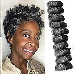 Hair Braids Online For 2018 Crochet Bouncy Curl 100 Kanekalon Hair Human Extensions Accessory Twist Braids Daily