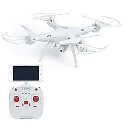 RC Drone ZSR/C ZSRC Z1W 4 Channel 6 Axis 2.4G With HD Camera 0.3MP 30 RC Quadcopter LED Lights One Key To Auto-Return Failsafe Headless RC Drone ZSR/C ZSRC Z1W 4 Channel 6 Axis 2.4G With HD Camera 0.3MP 30 RC Quadcopter LED Lights One Key To Auto-Return Failsafe Headless