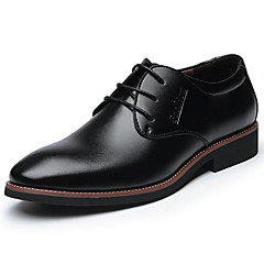Homens Sapatos formais Couro Primavera / Outono Negócio / Conforto Oxfords Preto / Marron Homens Sapatos formais Couro Primavera / Outono Negócio / Conforto Oxfords Preto / Marron