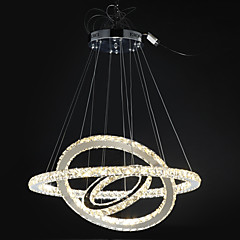 Okrągły Lampy widzące Światło rozproszone Galwanizowany Metal Kryształ, Przygaszanie, LED 110-120V / 220-240V Zawiera żarówkę / LED zintegrowany Okrągły Lampy widzące Światło rozproszone Galwanizowany Metal Kryształ, Przygaszanie, LED 110-120V / 220-240V Zawiera żarówkę / LED zintegrowany