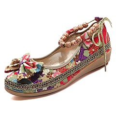Damskie Obuwie Guma Wiosna Jesień Comfort Buty płaskie Płaski obcas na Na wolnym powietrzu Black Czerwony Damskie Obuwie Guma Wiosna Jesień Comfort Buty płaskie Płaski obcas na Na wolnym powietrzu Black Czerwony