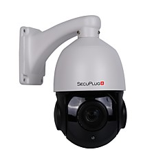 secuplug + ptz ip kamera 5mp super hd 2592x1944 piksler pan / tilt 30x zoom hastighet dome kamera for utendørs secuplug + ptz ip kamera 5mp super hd 2592x1944 piksler pan / tilt 30x zoom hastighet dome kamera for utendørs