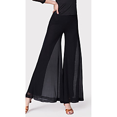Dança Latina Fundos Mulheres Treino Fibra de Leite Elástico Natural Calças Dança Latina Fundos Mulheres Treino Fibra de Leite Elástico Natural Calças
