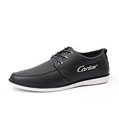 Per uomo Scarpe comfort PU (Poliuretano) Autunno Casual Oxfords Antiscivolo Nero / Marrone / Verde Per uomo Scarpe comfort PU (Poliuretano) Autunno Casual Oxfords Antiscivolo Nero / Marrone / Verde