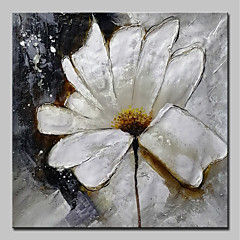 Hang-Ölgemälde Handgemalte - Abstrakt Blumenmuster / Botanisch Modern Fügen Innenrahmen / Gestreckte Leinwand Hang-Ölgemälde Handgemalte - Abstrakt Blumenmuster / Botanisch Modern Fügen Innenrahmen / Gestreckte Leinwand